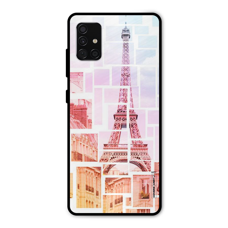 Mosiac City Metal Back Case for Galaxy A51
