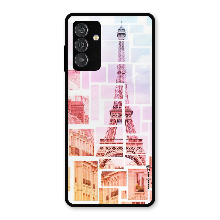 Mosiac City Metal Back Case for Galaxy F13