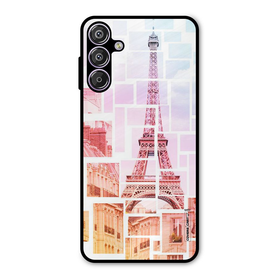 Mosiac City Metal Back Case for Galaxy F15