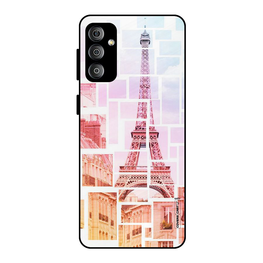 Mosiac City Metal Back Case for Galaxy F23