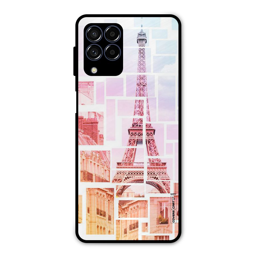 Mosiac City Metal Back Case for Galaxy M53 5G