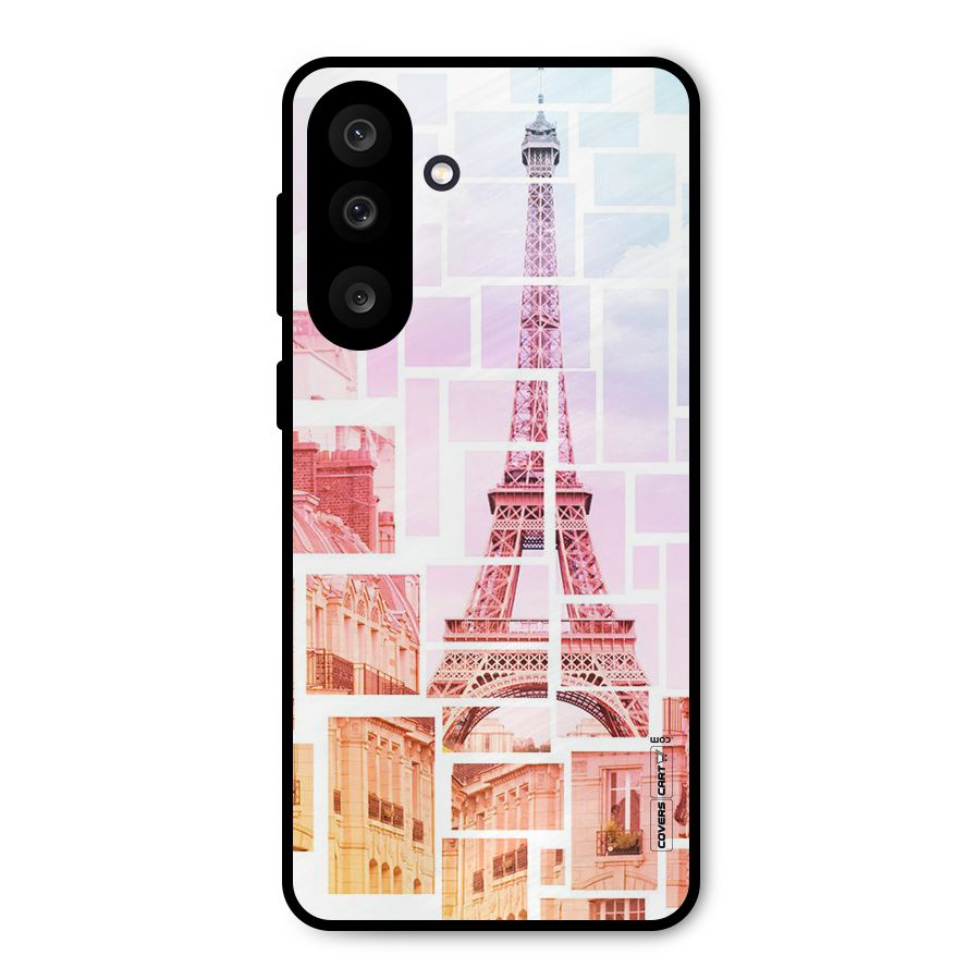 Mosiac City Metal Back Case for Galaxy M56