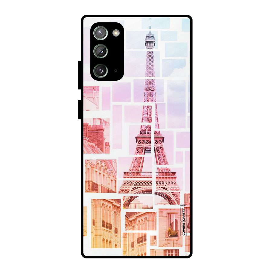 Mosiac City Metal Back Case for Galaxy Note 20