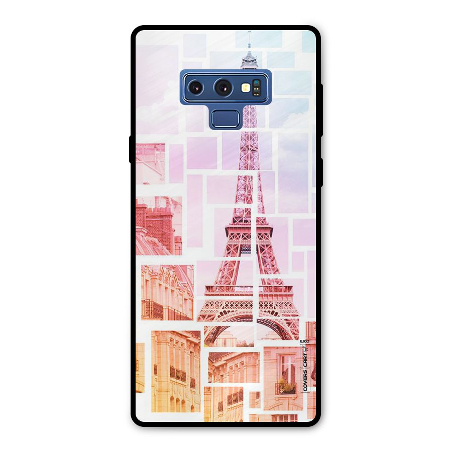 Mosiac City Metal Back Case for Galaxy Note 9