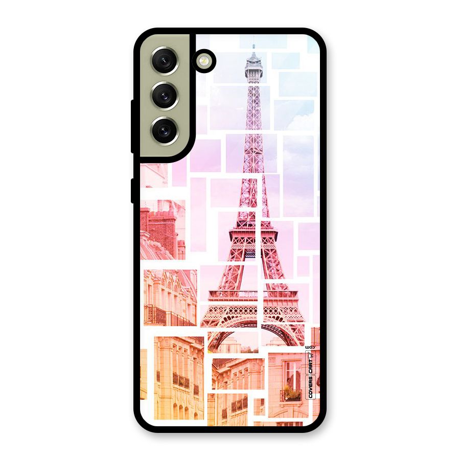 Mosiac City Metal Back Case for Galaxy S21 FE 5G (2023)