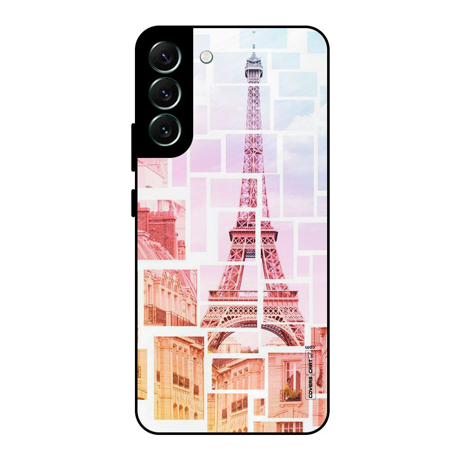 Mosiac City Metal Back Case for Galaxy S22 Plus 5G