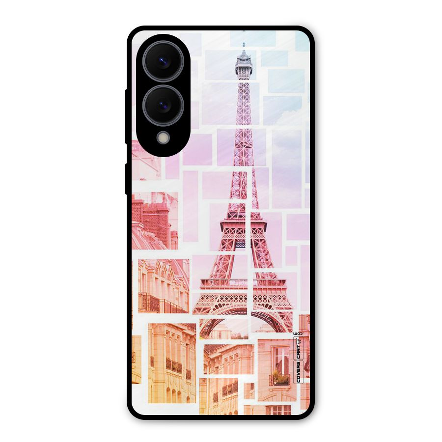 Mosiac City Metal Back Case for Galaxy S25 Edge