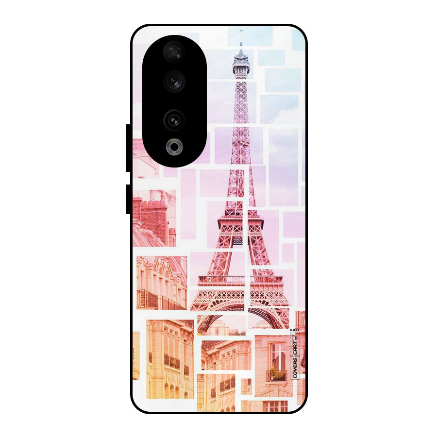 Mosiac City Metal Back Case for Honor 90