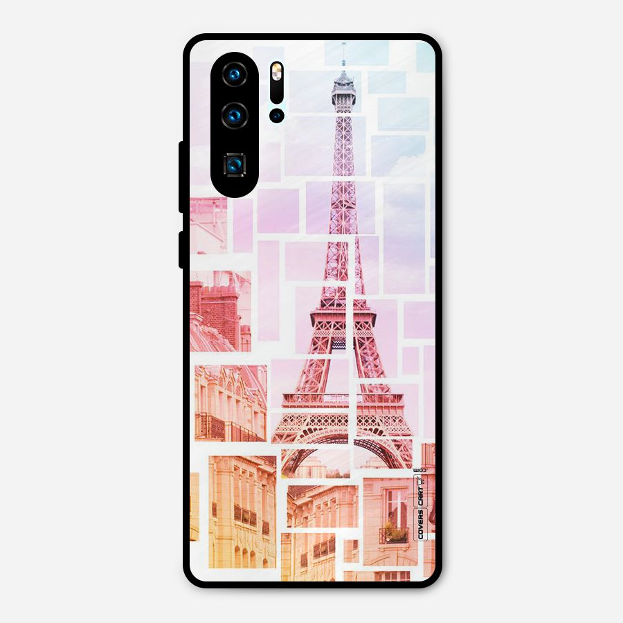 Mosiac City Metal Back Case for Huawei P30 Pro