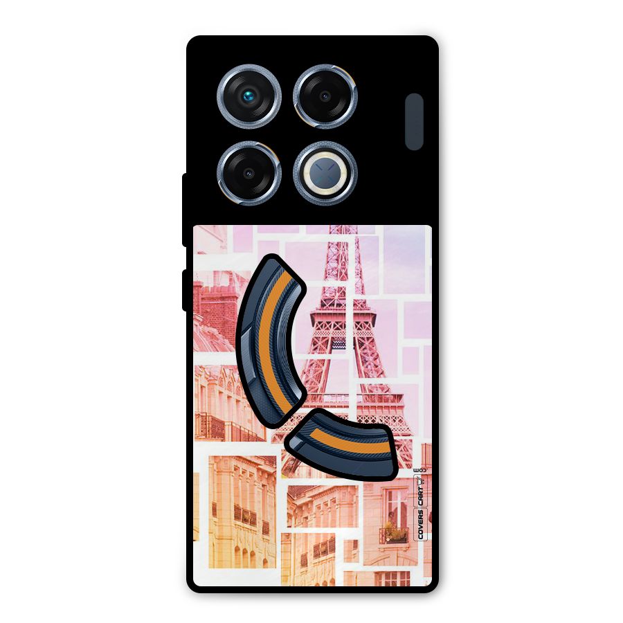 Mosiac City Metal Back Case for Infinix GT 20 Pro