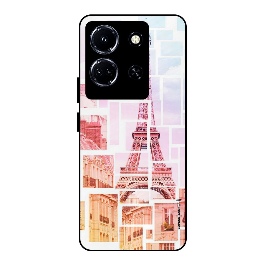 Mosiac City Metal Back Case for Infinix Note 30 5G