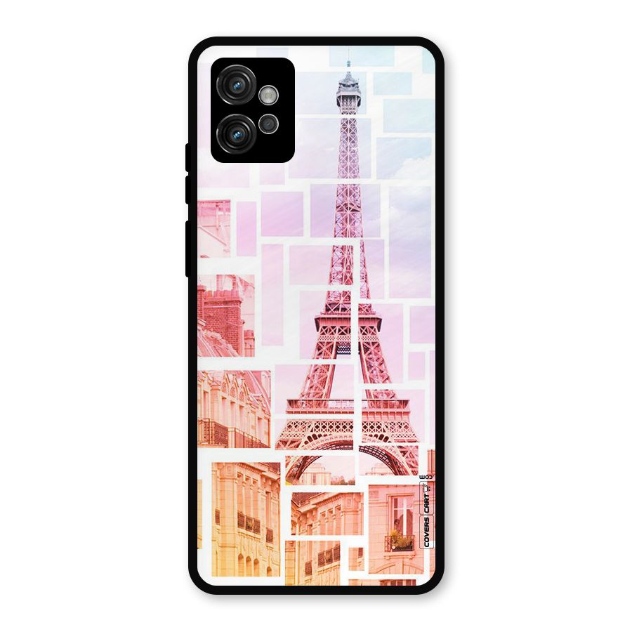 Mosiac City Metal Back Case for Moto G32