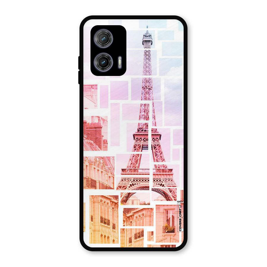 Mosiac City Metal Back Case for Moto G73