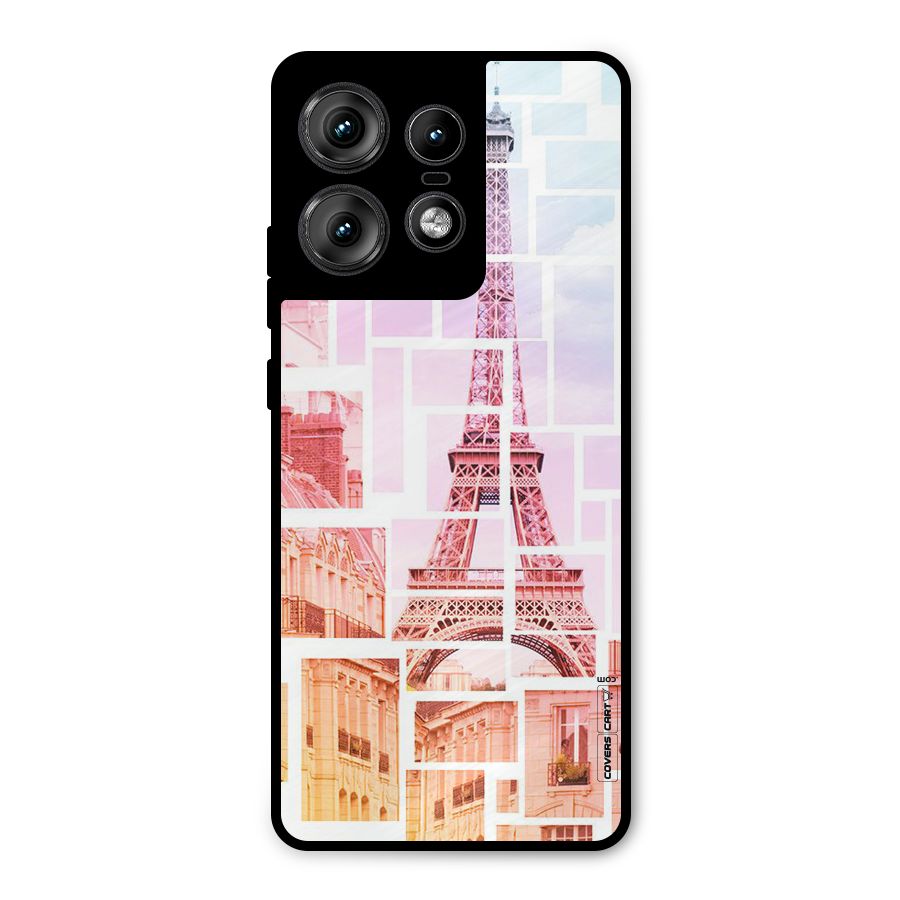 Mosiac City Metal Back Case for Motorola Edge 50 Pro