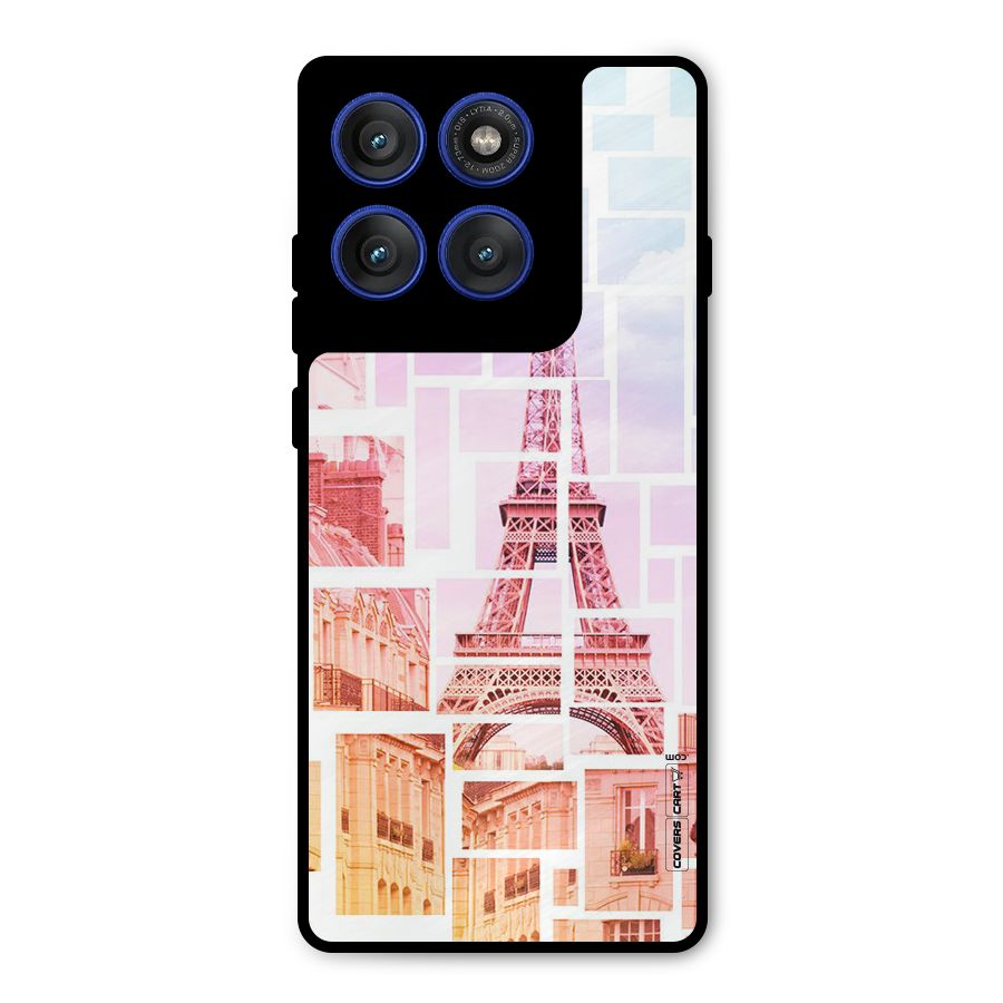 Mosiac City Metal Back Case for Motorola Edge 60 Pro