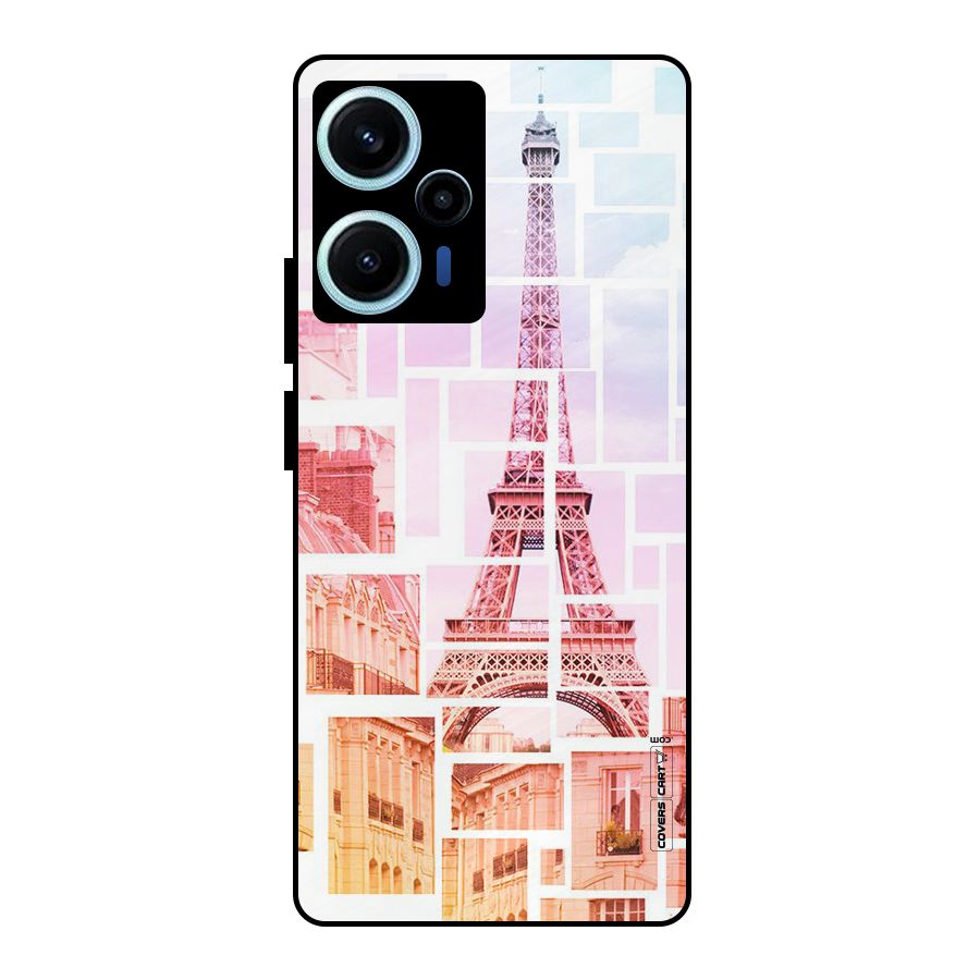 Mosiac City Metal Back Case for Poco F5