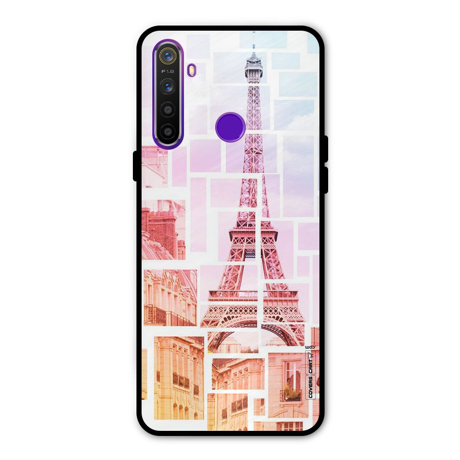 Mosiac City Metal Back Case for Realme 5