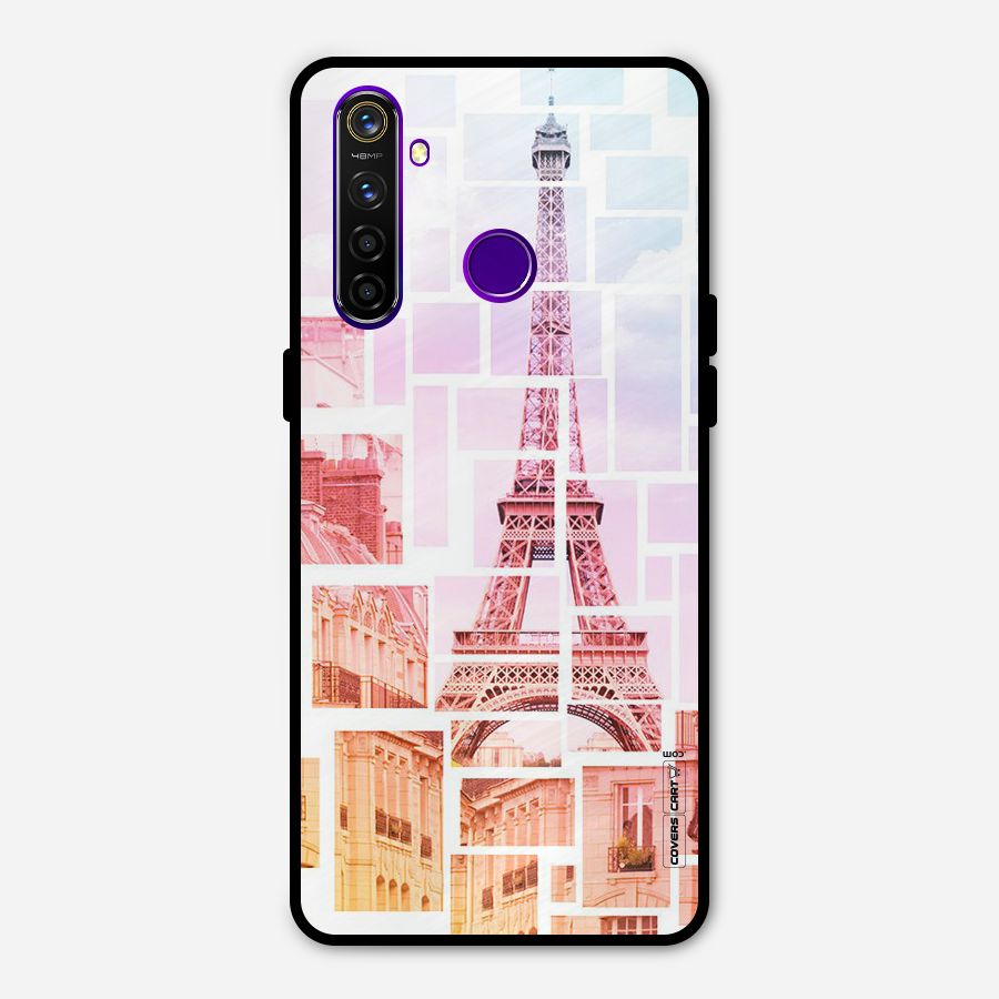 Mosiac City Metal Back Case for Realme 5 Pro
