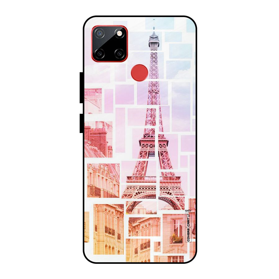 Mosiac City Metal Back Case for Realme C12