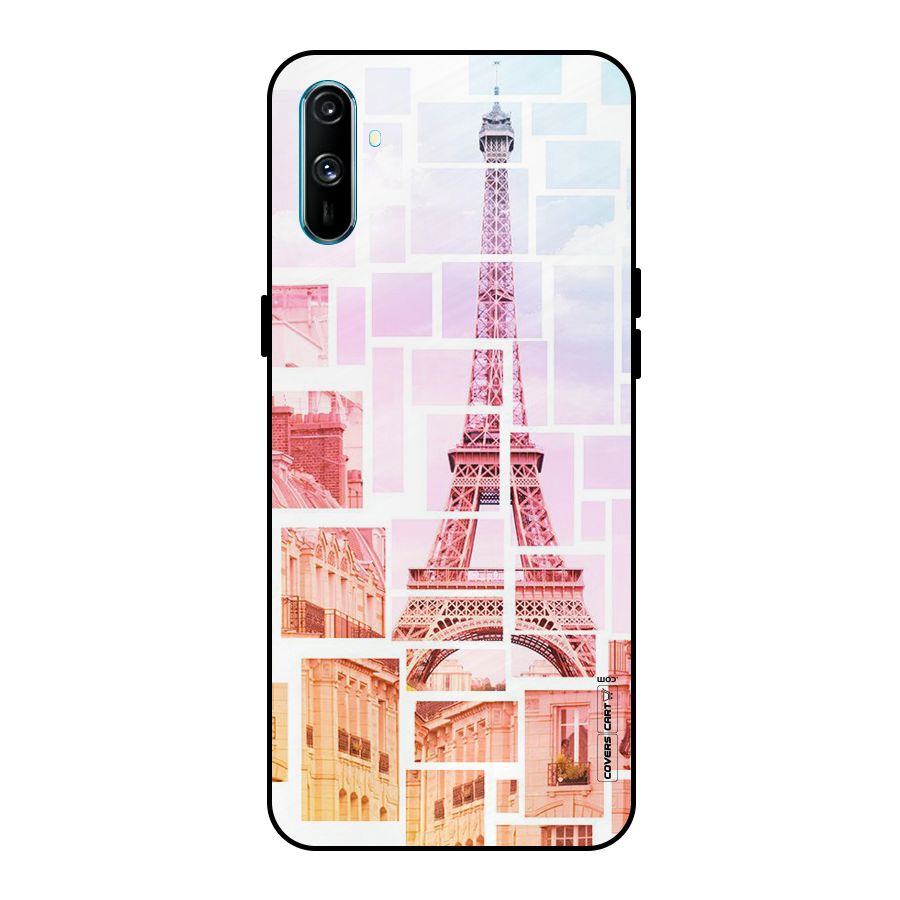 Mosiac City Metal Back Case for Realme C3