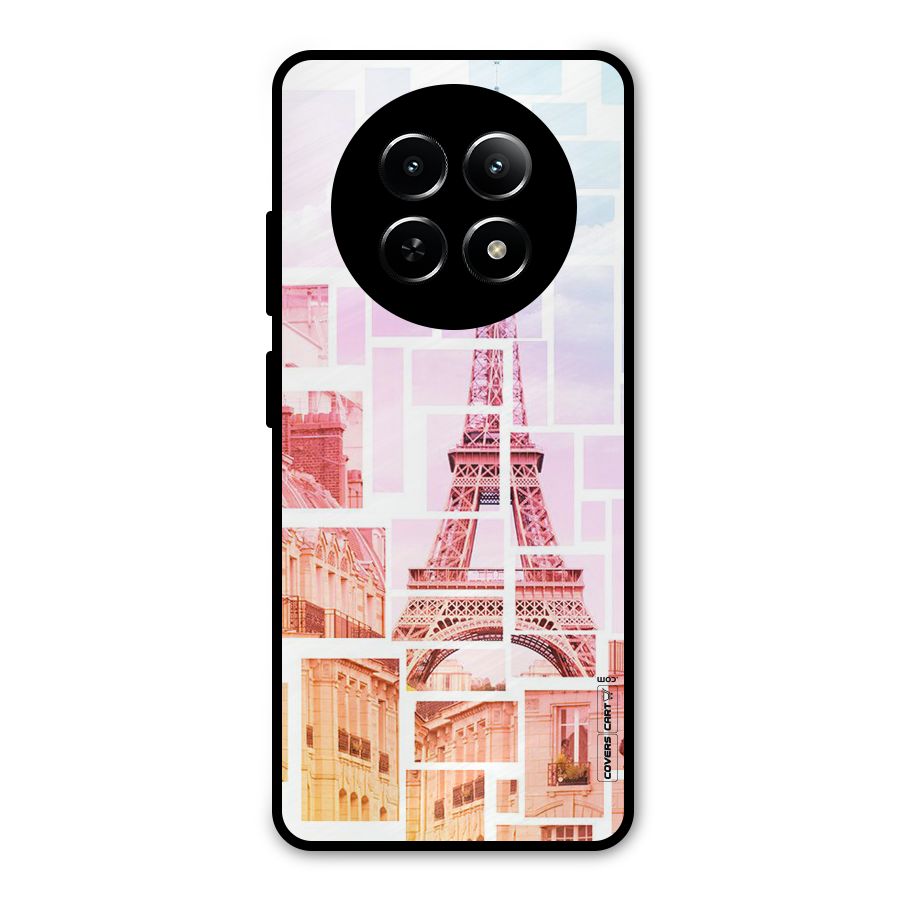 Mosiac City Metal Back Case for Realme Narzo N65