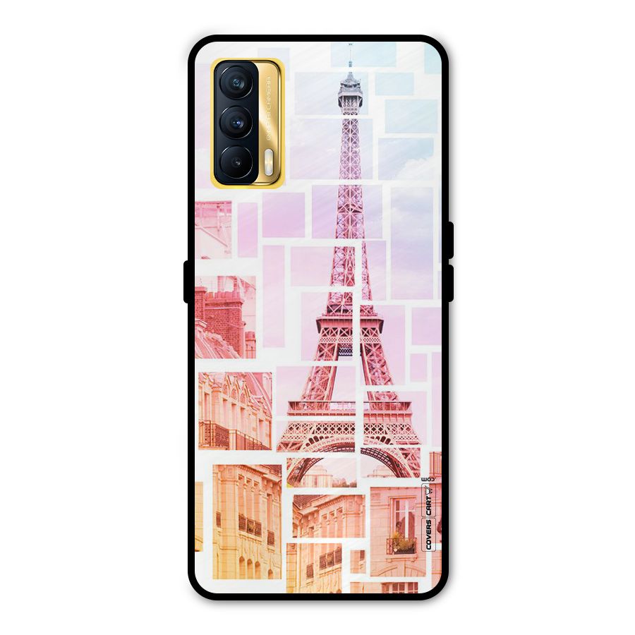 Mosiac City Metal Back Case for Realme X7