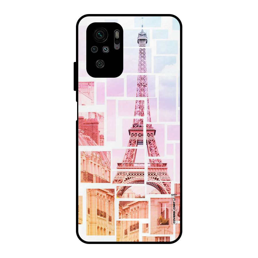 Mosiac City Metal Back Case for Redmi Note 10S