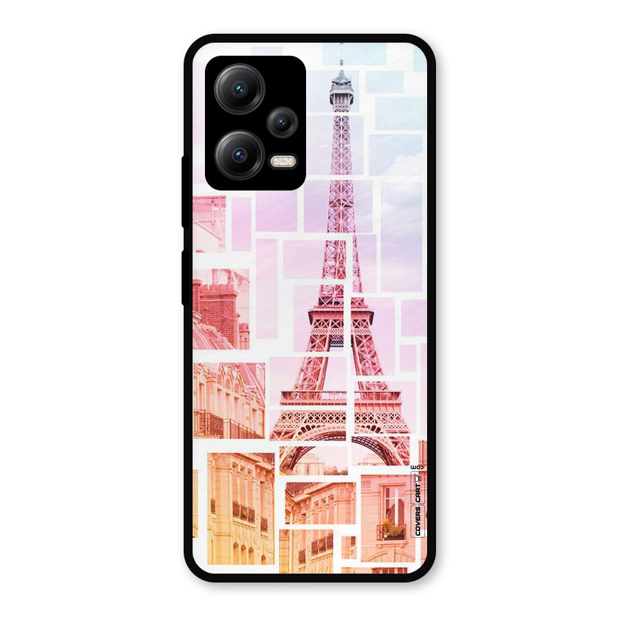 Mosiac City Metal Back Case for Redmi Note 12 5G