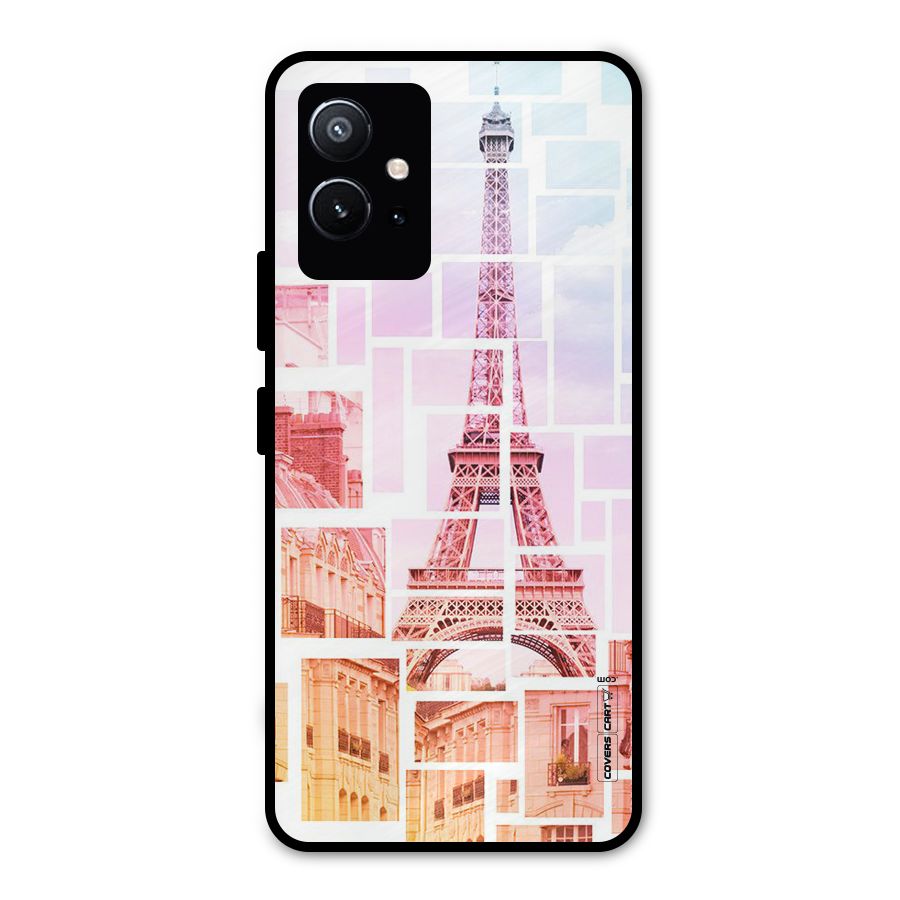 Mosiac City Metal Back Case for Vivo T1 5G