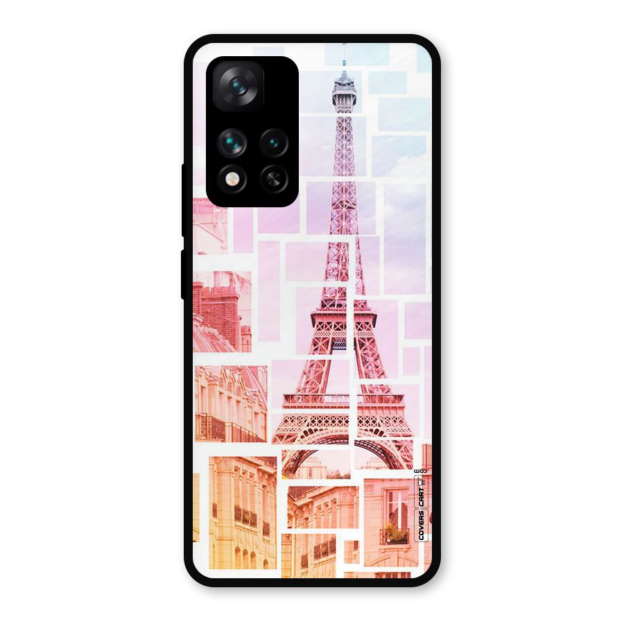 Mosiac City Metal Back Case for Xiaomi 11i Hypercharge 5G