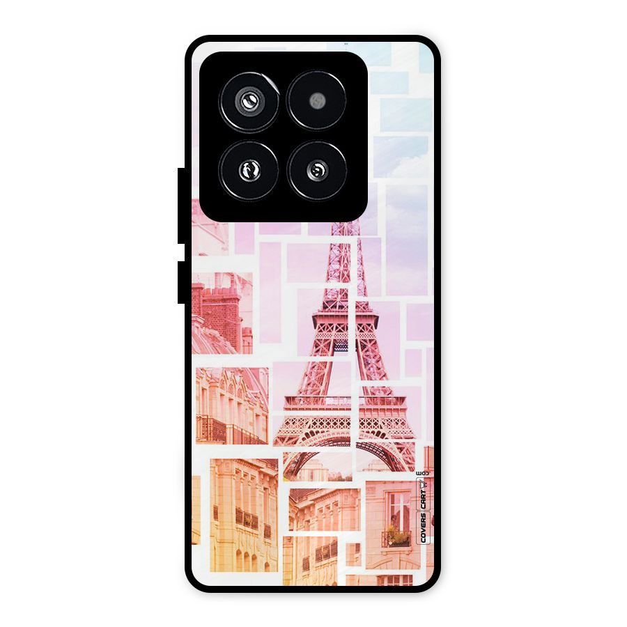 Mosiac City Metal Back Case for Xiaomi 14 Pro