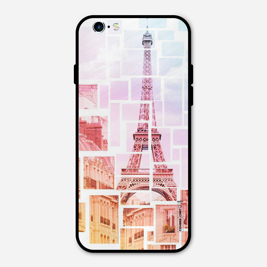 Mosiac City Metal Back Case for iPhone 6 6s