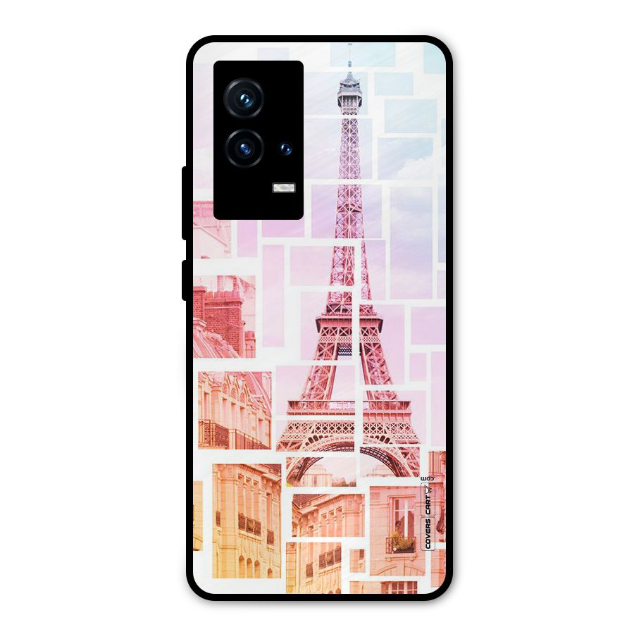 Mosiac City Metal Back Case for iQOO 9 5G