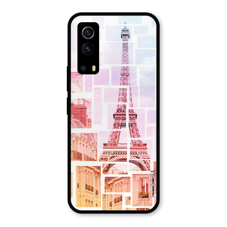 Mosiac City Metal Back Case for iQOO Z3