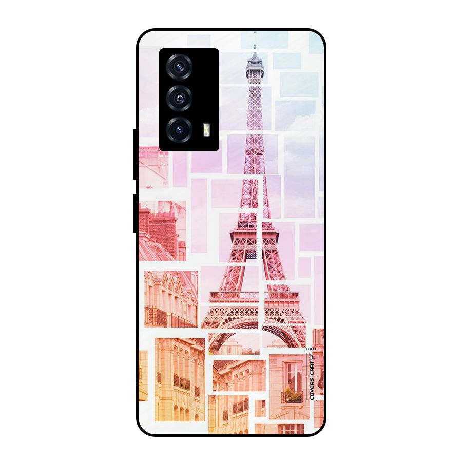 Mosiac City Metal Back Case for iQOO Z5