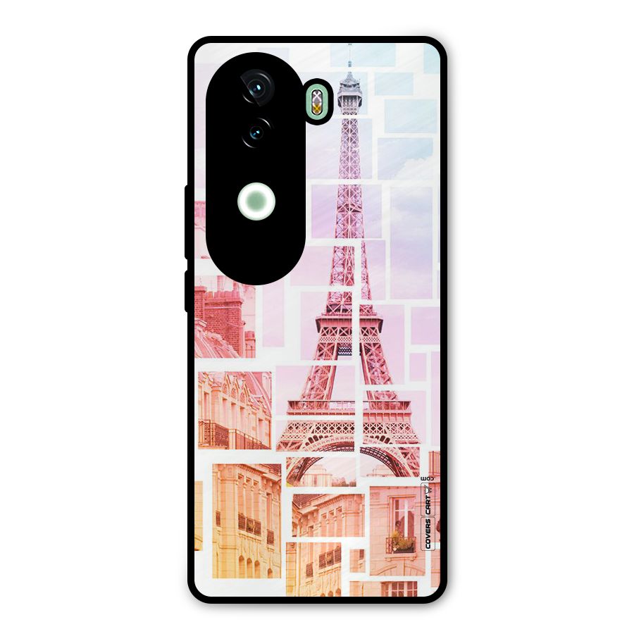 Mosiac City Metal Back Case for iQOO Z9s