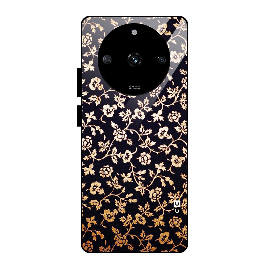 Most Beautiful Floral Glass Back Case for Realme Narzo 60 5G