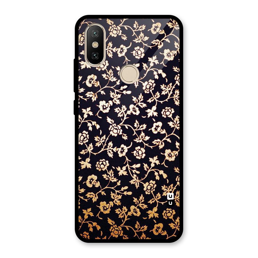 Most Beautiful Floral Glass Back Case for Redmi A2