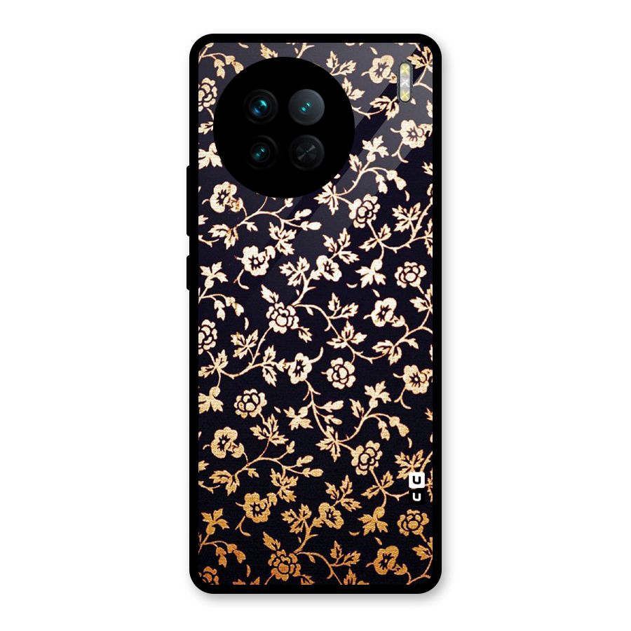 Most Beautiful Floral Glass Back Case for Vivo X90
