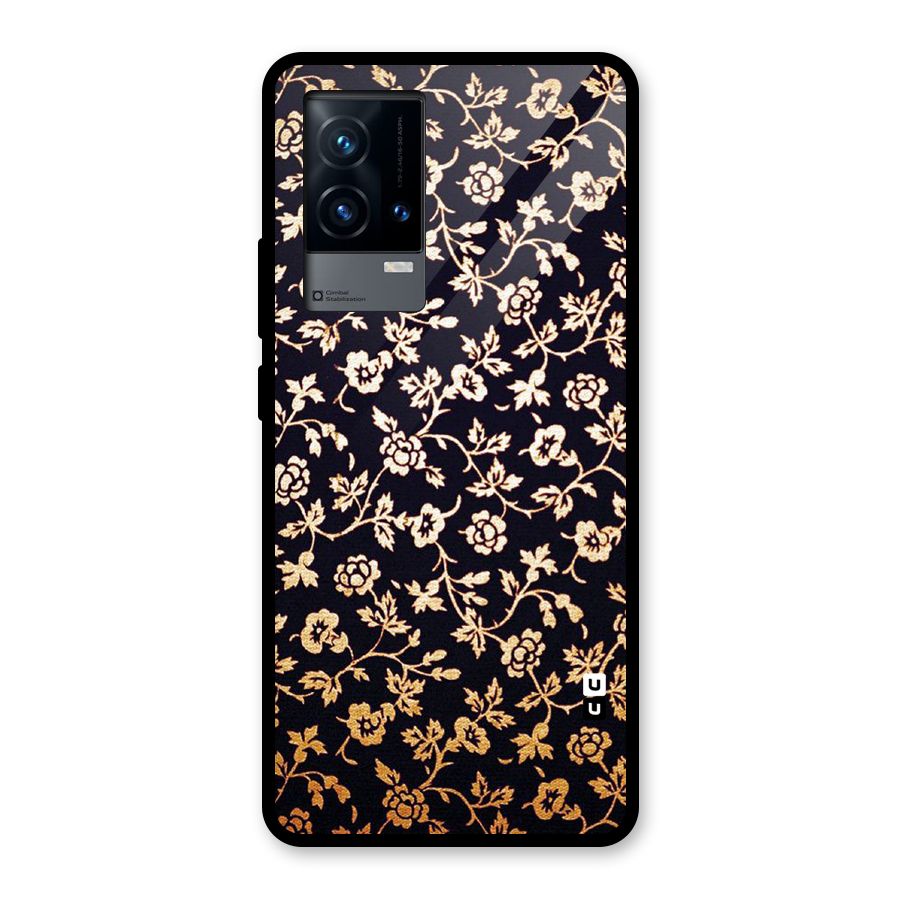 Most Beautiful Floral Glass Back Case for iQOO 9 5G
