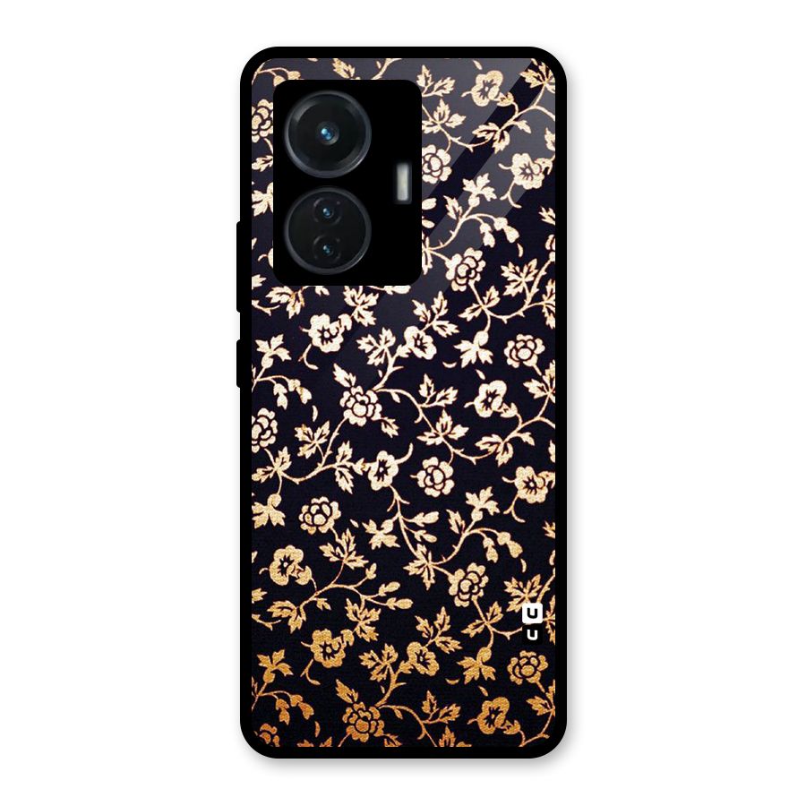 Most Beautiful Floral Glass Back Case for iQOO Z6 44W