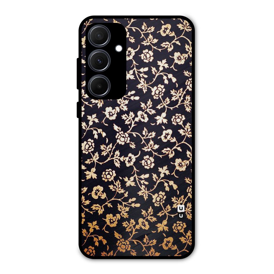 Most Beautiful Floral Metal Back Case for Galaxy A35