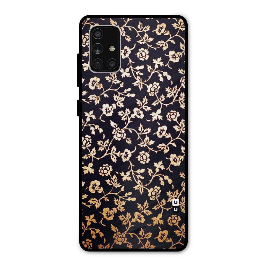 Most Beautiful Floral Metal Back Case for Galaxy A71