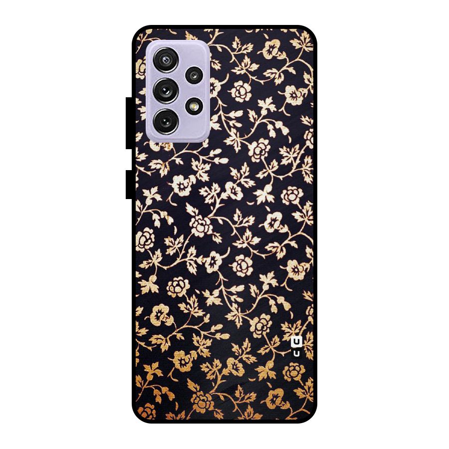 Most Beautiful Floral Metal Back Case for Galaxy A72