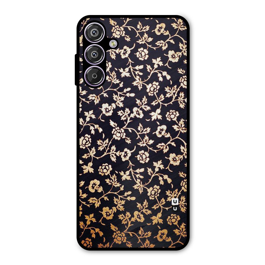 Most Beautiful Floral Metal Back Case for Galaxy M15