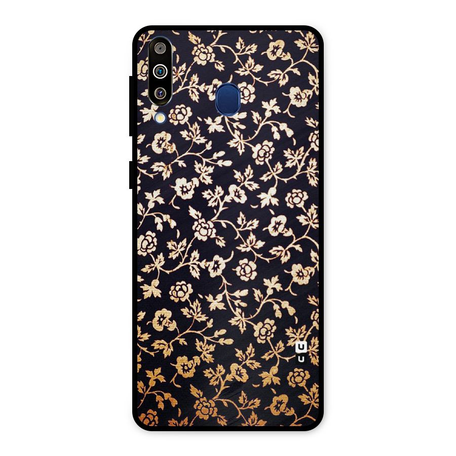 Most Beautiful Floral Metal Back Case for Galaxy M30