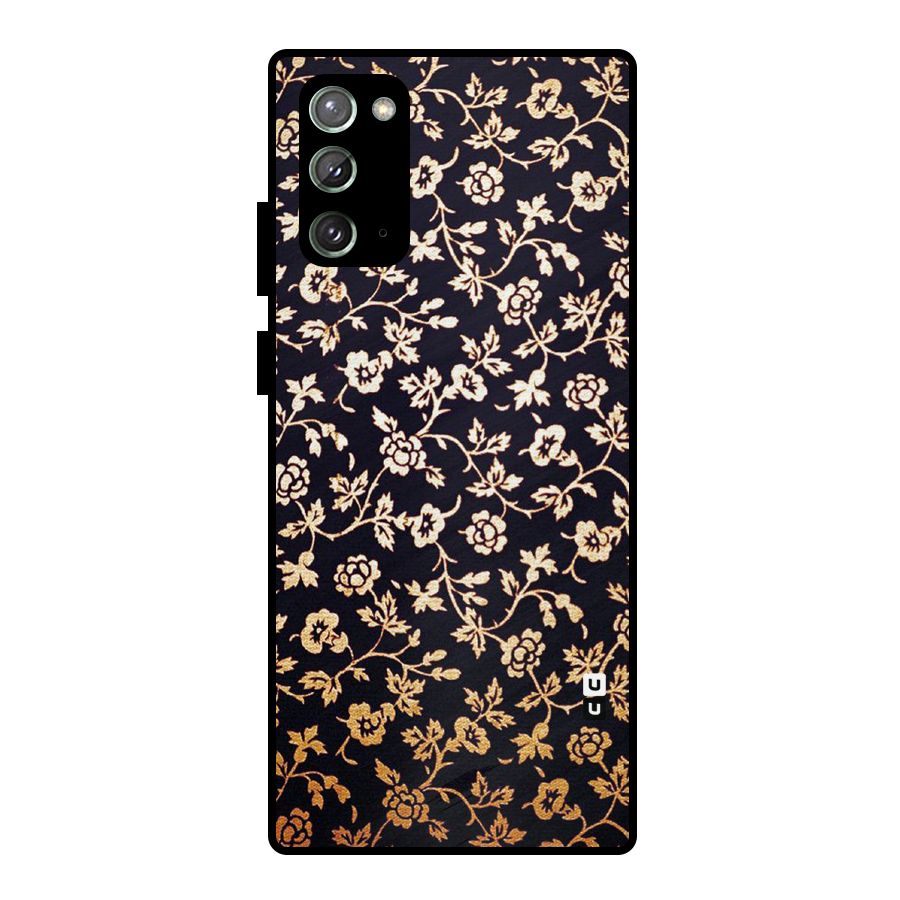 Most Beautiful Floral Metal Back Case for Galaxy Note 20