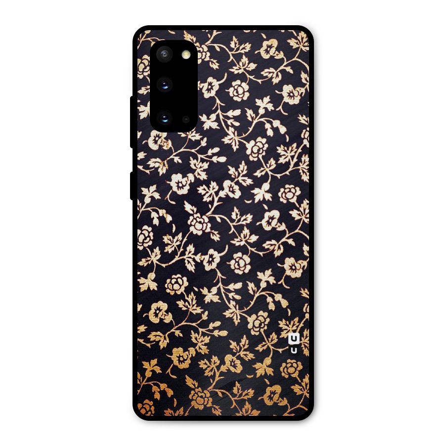 Most Beautiful Floral Metal Back Case for Galaxy S20
