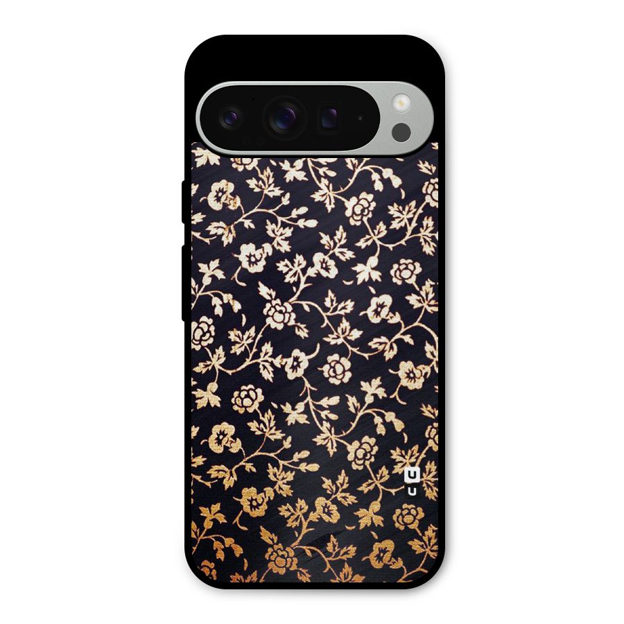 Most Beautiful Floral Metal Back Case for Google Pixel 9 Pro XL