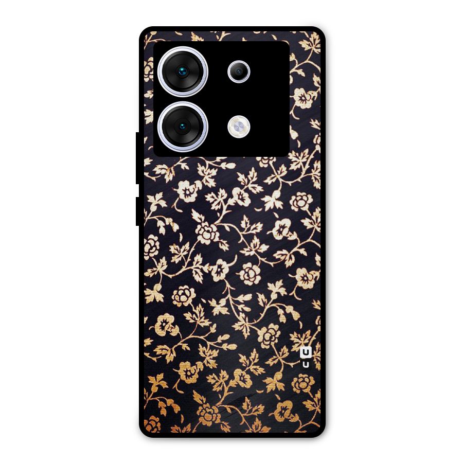 Most Beautiful Floral Metal Back Case for Infinix Zero 30 5G
